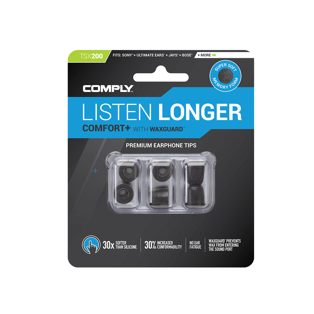Comply TSX-200 Comfort Plus in packaging