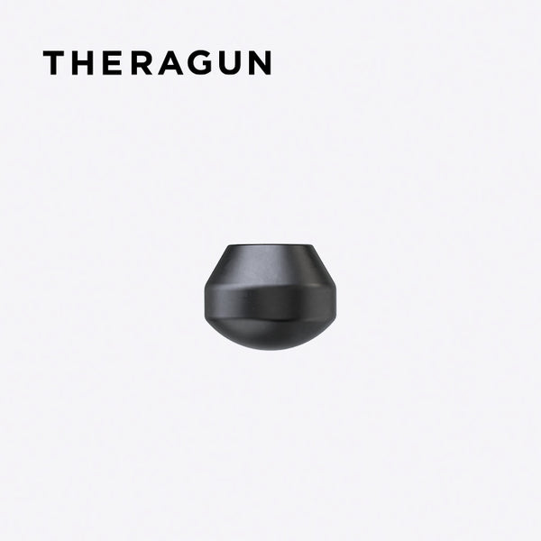 Theragun dampener attachment on a white background with Theragun logo