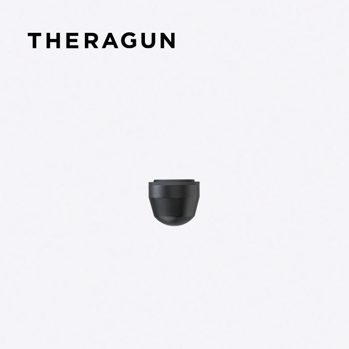 Theragun Thumb attachment on a white background with Theragun logo 