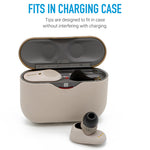 Load image into Gallery viewer, Comply New TrueGrip Pro fitted on Sony TWS in the case